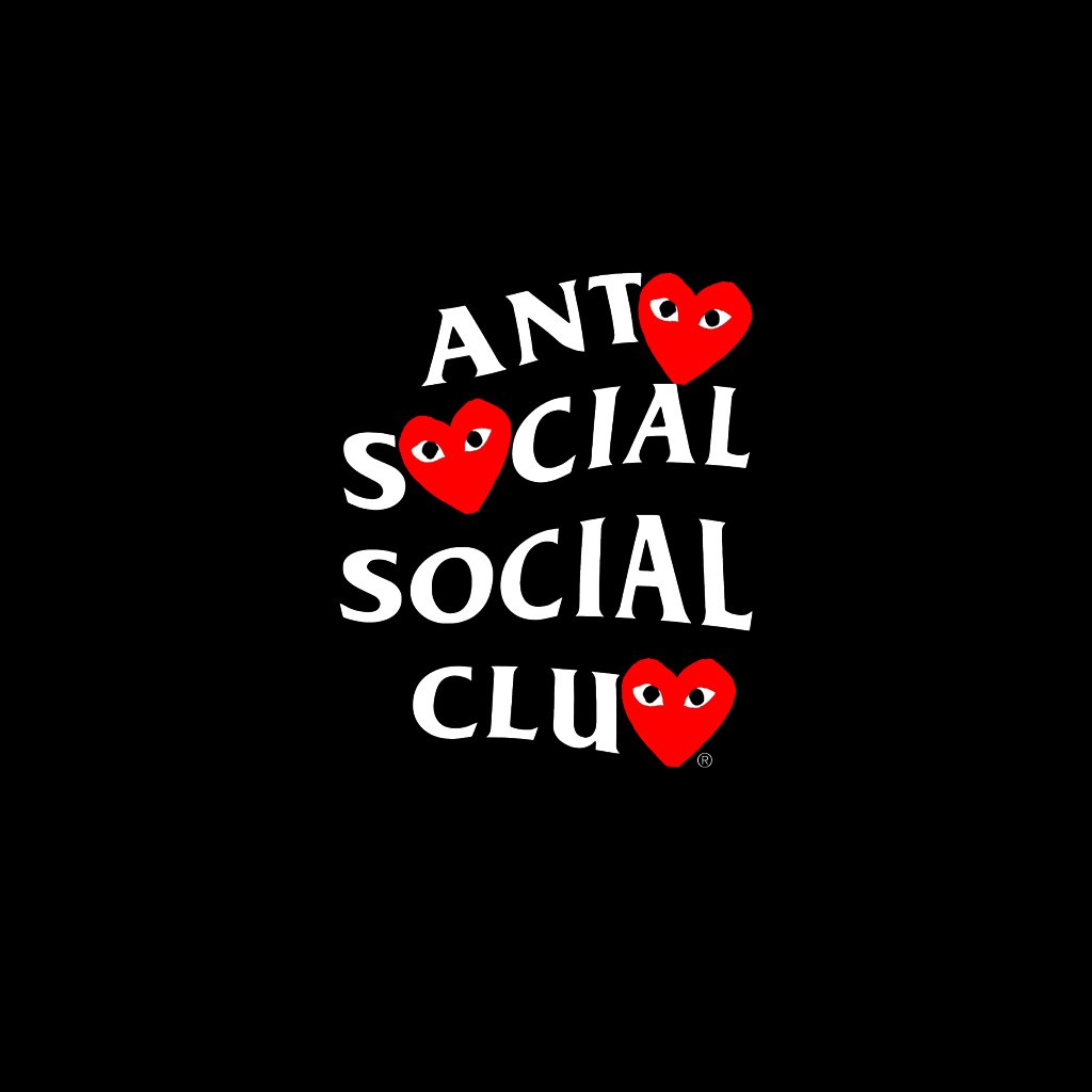ASSC X COMME des GARCONS Black Hoodie - Image 3