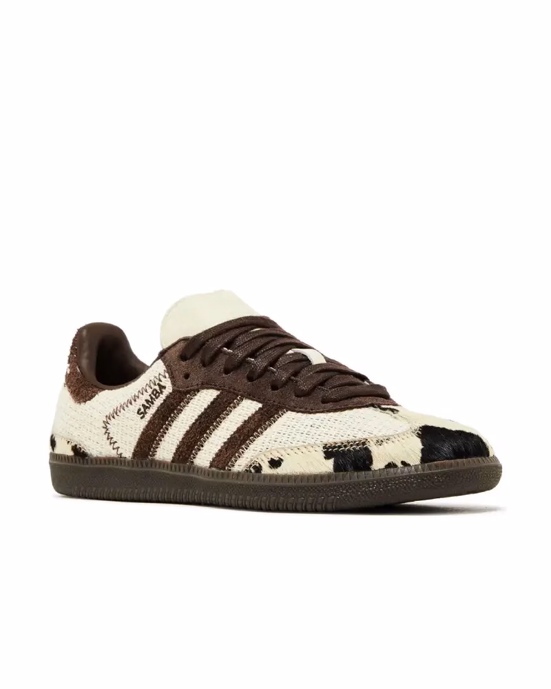 CDG Adidas Samba Cow - Image 2