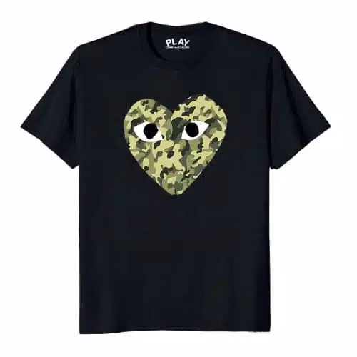 Comme des Garcons Heart Camo Tee