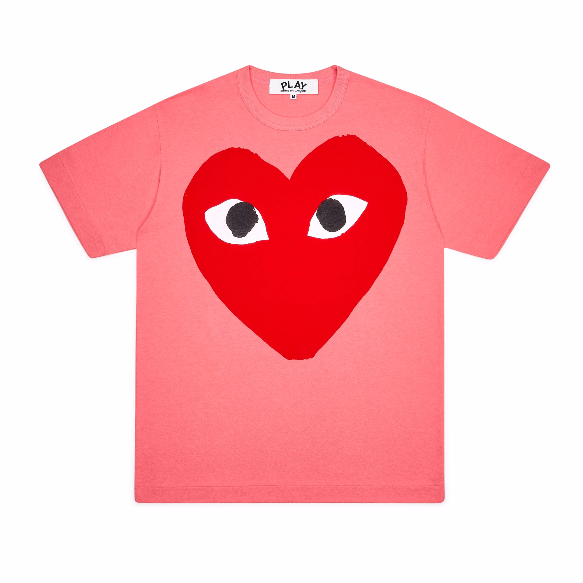 Play Bright Heart Logo T-Shirt Pink