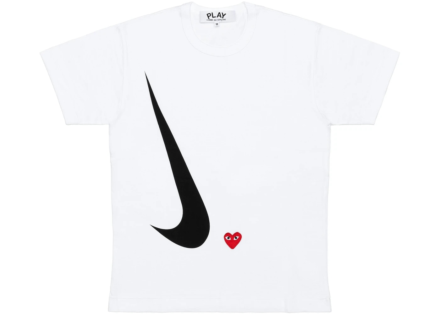 Comme Des Garcons X Nike T-Shirt White