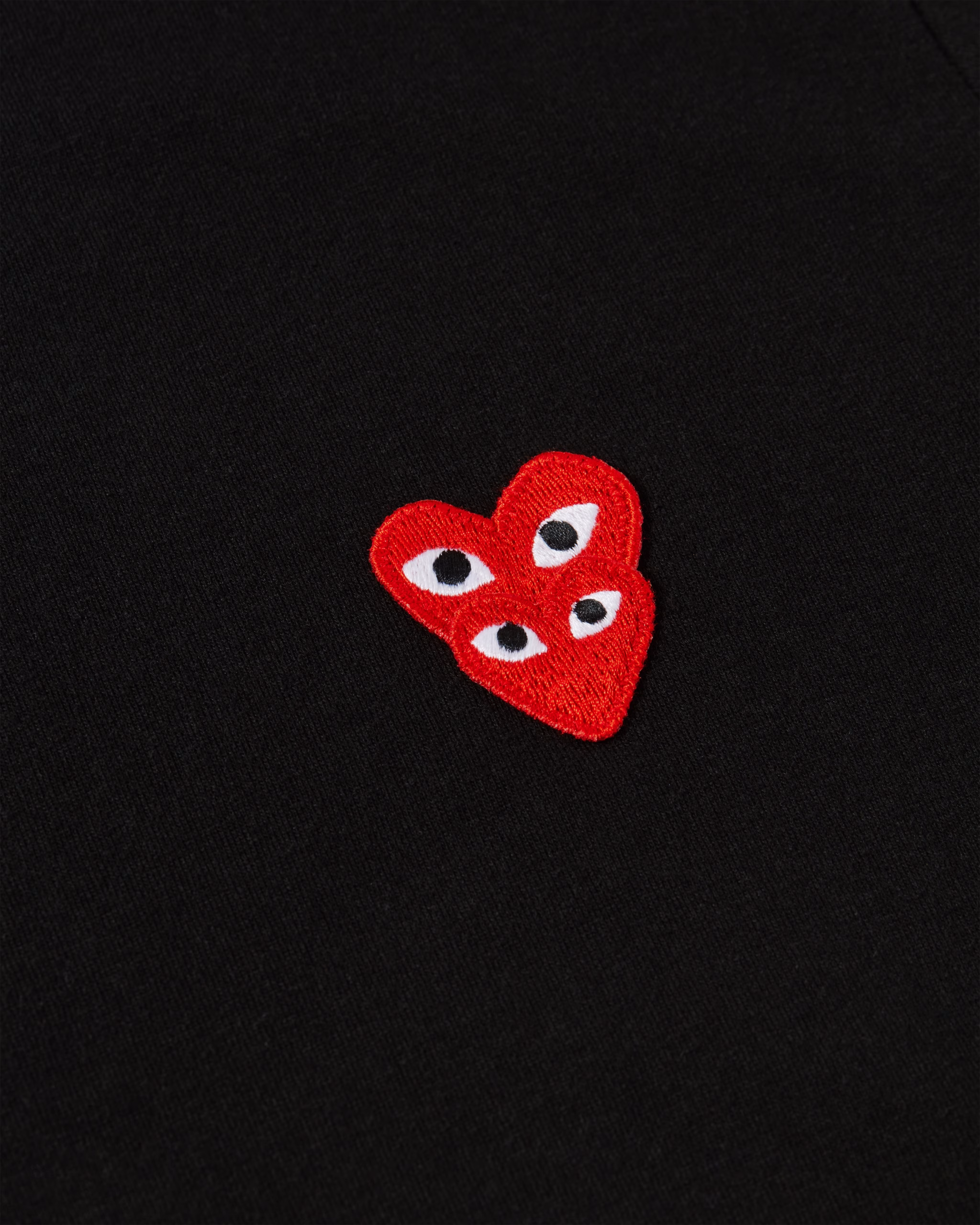 Play Double Red Heart Long sleeve Black - Image 2