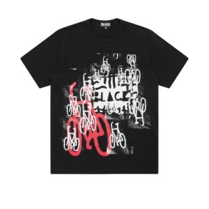 Comme Des Garcons Bicycle T-shirt Black
