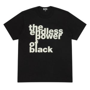 Comme Des Garcons Graphic T-Shirt Black