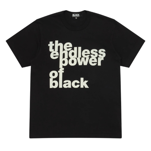 Comme Des Garcons Graphic T-Shirt Black
