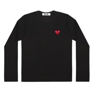Red play Comme Des Garcons ls (black)