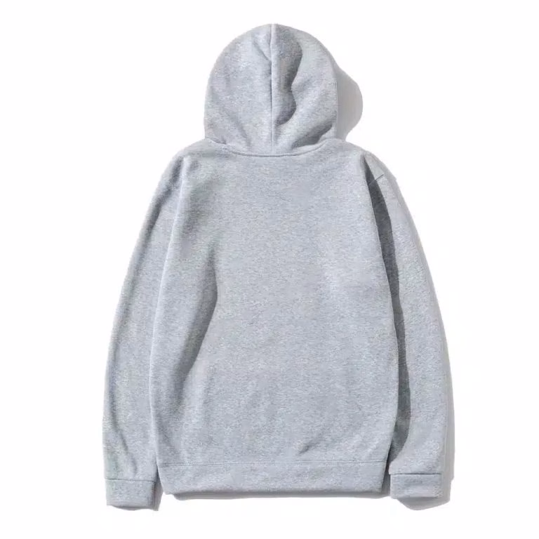 Comme Des Garcons Small Red Heart Gray Hoodie - Image 2